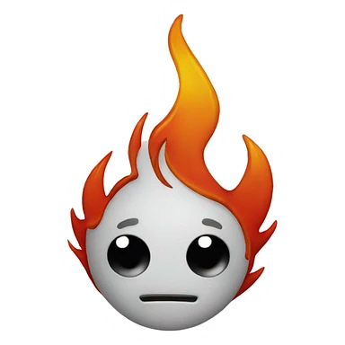 Flames sticker