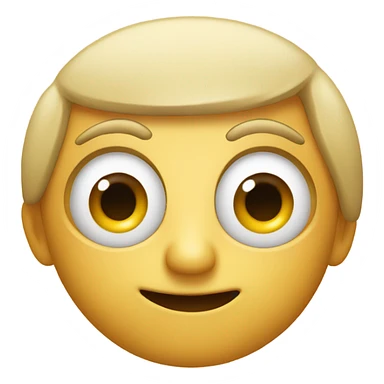 emoji with o and k for eyes sticker