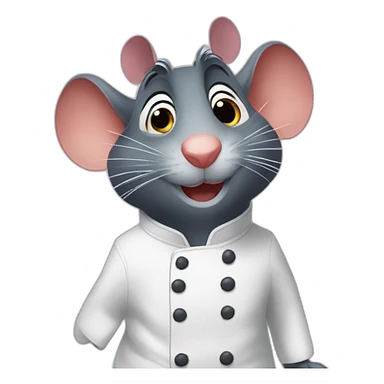 Ratatouille in love  sticker