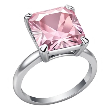 all white diamond ring, plain light pink box emoji  sticker