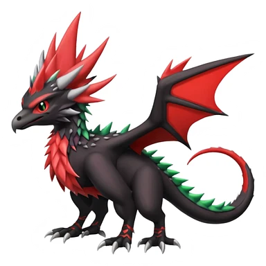 Nargacuga-Noivern-fusion (full body) sticker