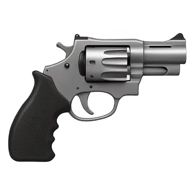 A gun  sticker