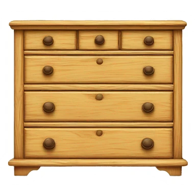 vintage pine dresser  sticker