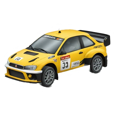 rally race sticker