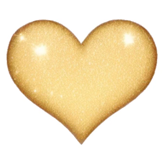 burgundy heart with sparkles sticker