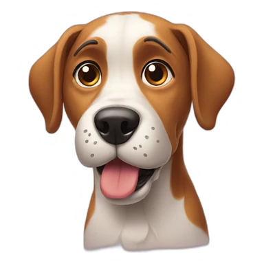 confused-dog sticker