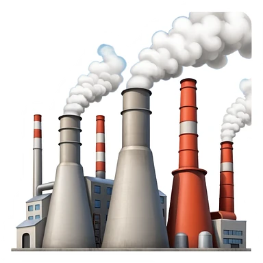 gas power plant sticker