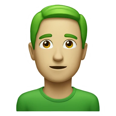 green square sticker