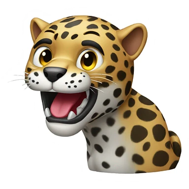 jaguar haciendo pulgar arriba sticker