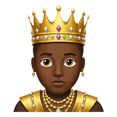 Gangster king sticker