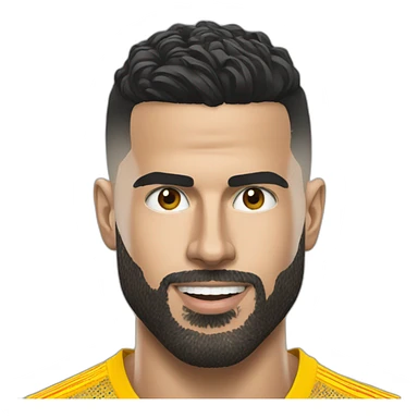 Ronaldo avec Mahrez sticker