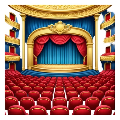 Concert theater sticker