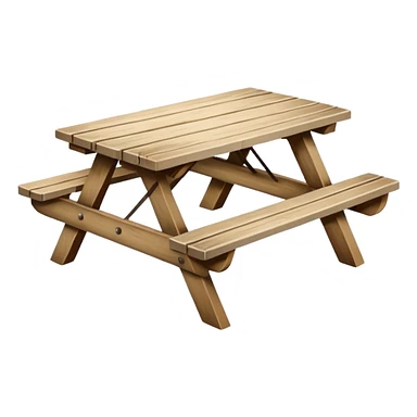 Picnic table sticker