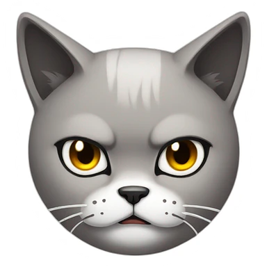 neko angry sticker