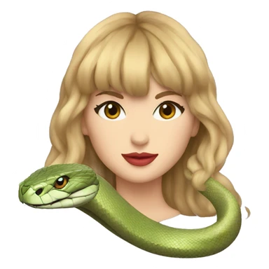 taylor swift snake sticker