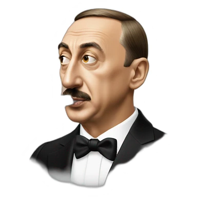 Ilham aliyev smoke  sticker