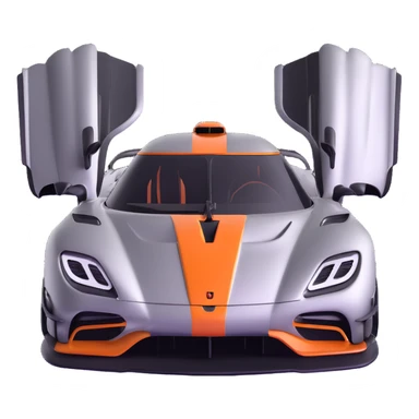 Koenigsegg One:1 hypercar sticker