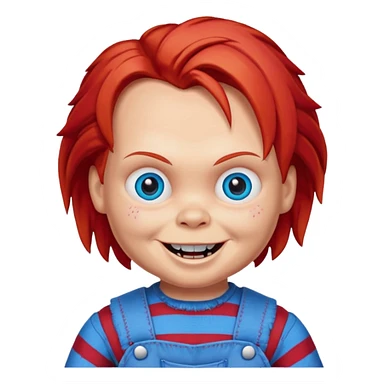 AaUn emojin de chuky sticker