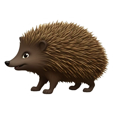 The Knarl was a magical beast that greatly resembled a real hedgehog in its physical appearance,. its dark brown  sticker