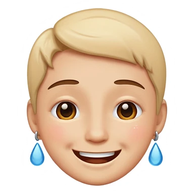 Gülmekten ağlamak  sticker