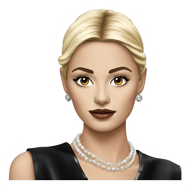 Hyper Realistic beautiful chanel model  sticker