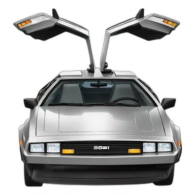 Delorian sticker