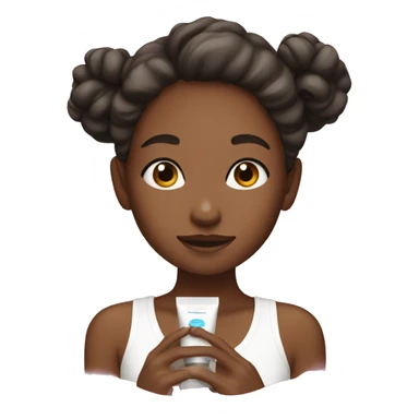 girl do skincare  sticker