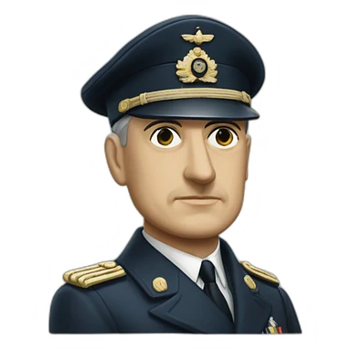 Charles de Gaulle sticker