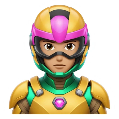 cyberpunk power ranger sticker