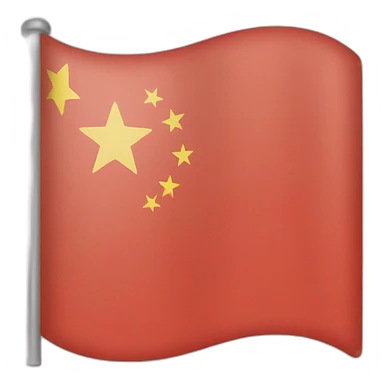 China flag sticker