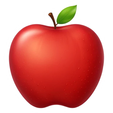 Create an emoji of an energy bar that you can eat. It should look like an apple emoji. sticker