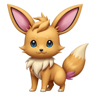 Eeveelution-Cute-Pokémon-fusion full body sticker