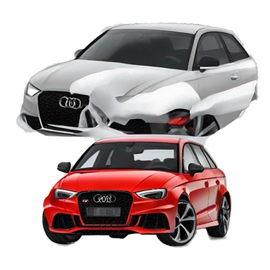 Audi RS3 sticker