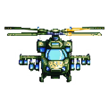 military helicopter Apache sticker