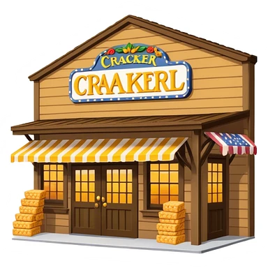 Cracker barrel sticker