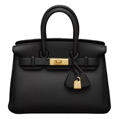 Mini black birkin  sticker