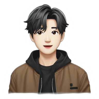 Hyunjin from stray kids sticker