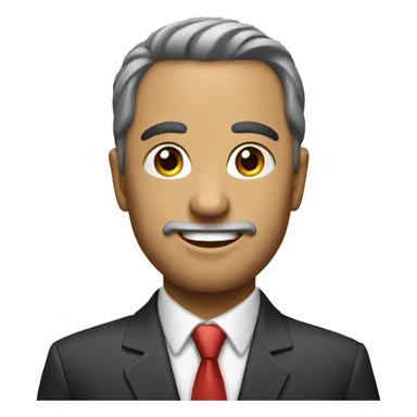 business man american sticker