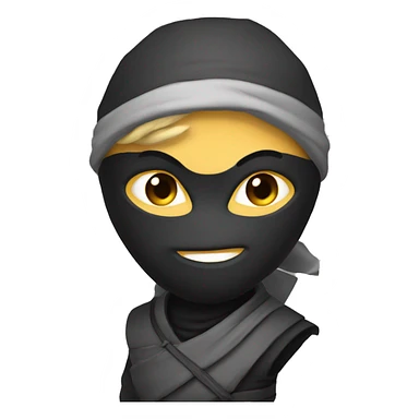 Ninja enamorado  sticker