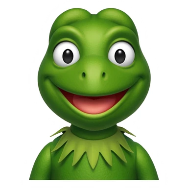 Kermit the frog sticker