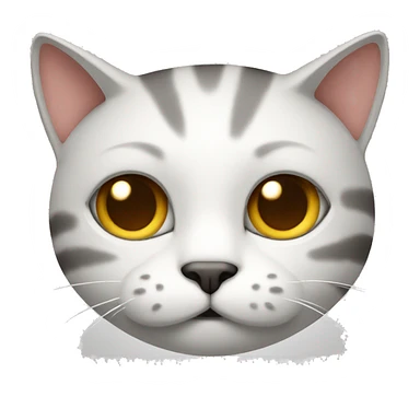 Cat with joint sticker