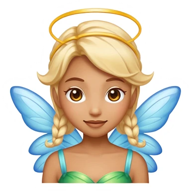 Emoji celeste hada sticker