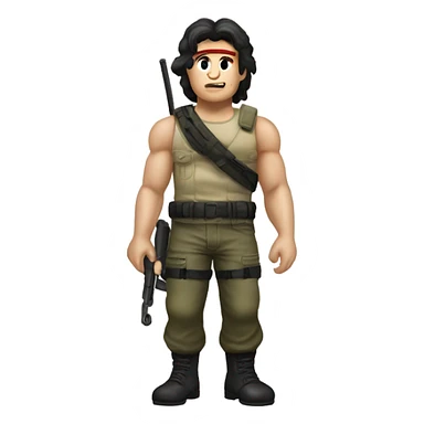 Go back to the previous Rambo and a title yle with the title ramJO sticker