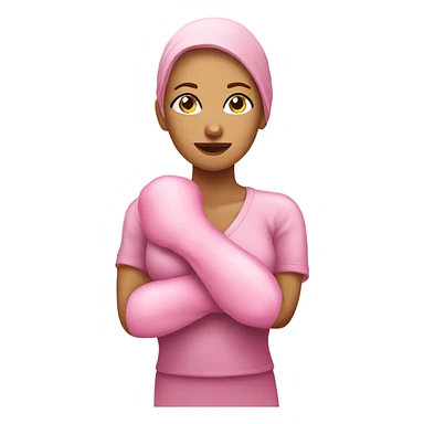 Breast cancer fight sticker