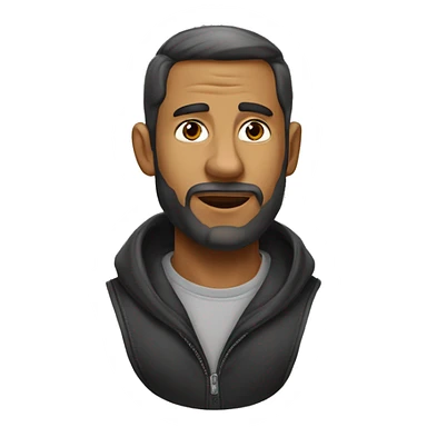 мальчик черные волосы карие глаза sticker