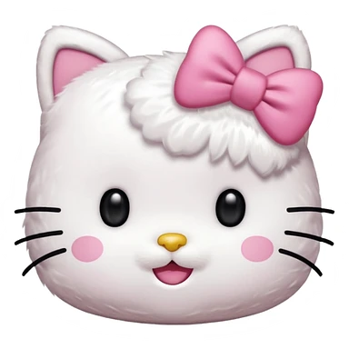 Hello Kitty Face sticker