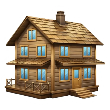 House with flooding around it sticker
