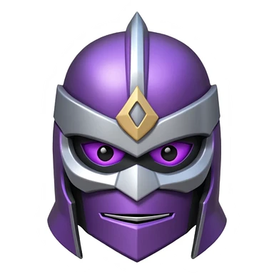 master shredder's helmet from teenage mutant ninja turtles sticker