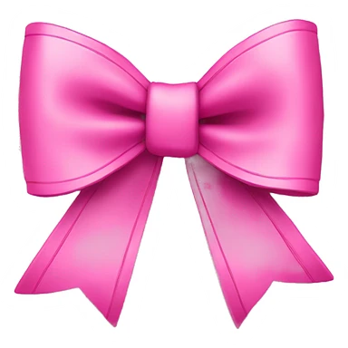 Pink bow with stars sticker