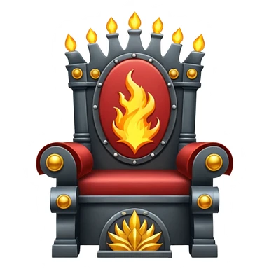 game of fire throne sticker